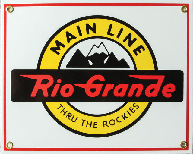 Railroad Sign -- Denver & Rio Grande Western