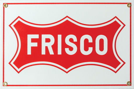 Railroad Sign -- St. Louis - San Francisco "Frisco"