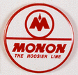 Railroad Magnets -- Monon "Hoosier Line"