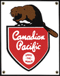 Railroad Sign -- Canadian Pacific (Original Beaver)