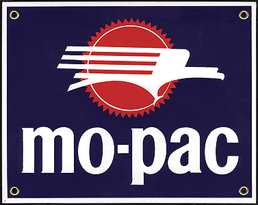 Railroad Sign -- Missouri Pacific (Eagle)