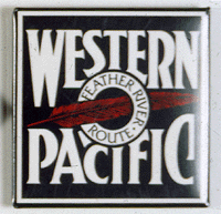 Railroad Magnets -- Western Pacific