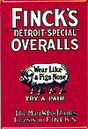 Magnet -- Finck's Overalls