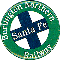 Railroad Magnets -- Burlington Northern & Santa Fe