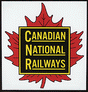 Railroad Magnets -- Canadian National (Maple Leaf)