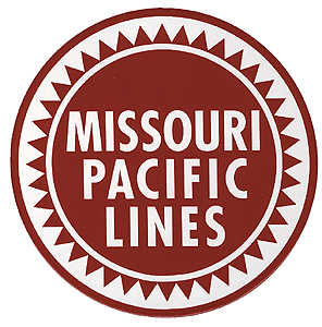 Railroad Magnets -- Missouri Pacific (Buzzsaw)