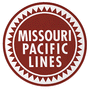 Railroad Magnets -- Missouri Pacific (Buzzsaw)