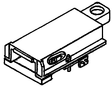 Cushion Coupler Pockets -- Caboose & Freight Cars pkg(2)