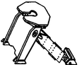 Hitches -- Pullman-Standard, Cushioned & Fixed pkg(2)