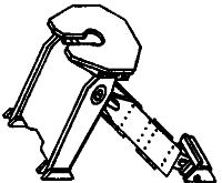 Hitches -- Pullman-Standard, Cushioned & Fixed pkg(2)