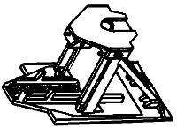 Hitches -- ACF Model 5, Rigid-Wrench Operated Retractable pkg(2)