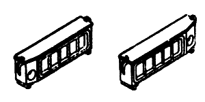 Auxiliary Numberboards for Switchers pkg(2) -- Electro-Motive Division