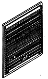 8' Doors -- With Guides & Tack Boards pkg(2)