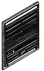 8' Doors -- With Guides & Tack Boards pkg(2)