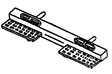 Pilot -- Beam w/Footboards pkg(2)