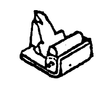 Coupler Knuckle Brackets -- Spare pkg(2)