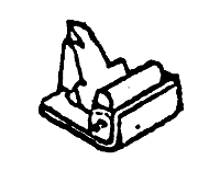 Coupler Knuckle Brackets -- Spare pkg(2)