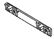 Fuel Tank Brackets -- EMD End-Type pkg(2)