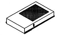 Winterization Hatches - 48" - Later EMD -- Square - SD45s & F45s