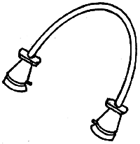 MU Cables -- Double Plugs pkg(4)
