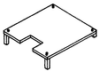 Antenna Mounting Stands pkg(2) -- Style 2