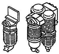 Salem Type Air Filter -- Set pkg(2)