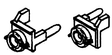 Ditch Lights -- GE-Style w/Lens (Pilot End Mount) pkg(2)