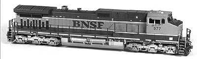 GE Detail Sets -- Atchison, Topeka & Santa Fe, Burlington Northern & Santa Fe