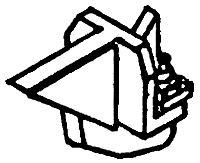 Fuel Tank Brackets -- GE-Style pkg(4)