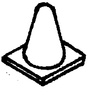 Radio Antenna -- "Cone" Type pkg(2)