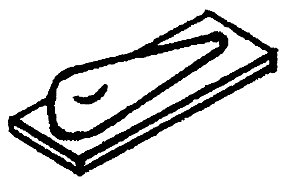 Radio Antenna -- "Tear Drop" Type pkg(2)