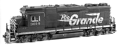 Detail Set for Proto 2000 GP30 -- Denver, Rio Grande & Western