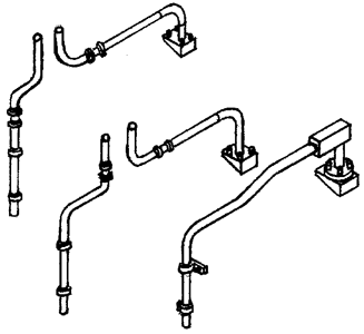 Fuel Tank Details -- Drain & Vent Pipes for GE