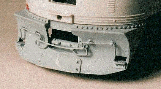 Snow Plow Pilot w/Cast Coupler Cut Lever -- Southern Pacific, Western Pacific, etc.