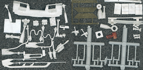 Super Detail Set for EMD GP60 Diesels -- For Santa Fe, Burlington Northern Santa Fe (47 Pieces)