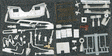 Super Detail Set for EMD GP60 Diesels -- Southern Pacific, Cotton Belt, Denver & Rio Grande Western (47 Pieces)