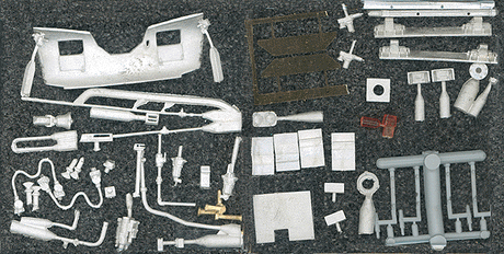 Super Detail Set for EMD GP60 Diesels -- Southern Pacific, Cotton Belt, Denver & Rio Grande Western (47 Pieces)