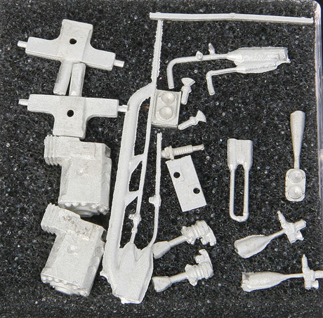 SD40-2 Detail Kit -- Burlington Northern Santa Fe & BNSF For Intermountain & Athearn Units
