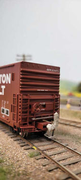 Side-Mount End-of-Train Device -- With Red LED and Scale Nonworking Coupler-2