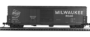 50' PD-SD Boxcar Milw