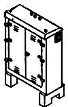 Electric Relay Cabinets -- 2-Door