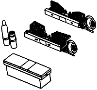Hy-Rail Wheels -- For Trident Vehicles Set