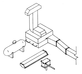 Switch Heater -- With Blower, Propane Tank & Heater Duct