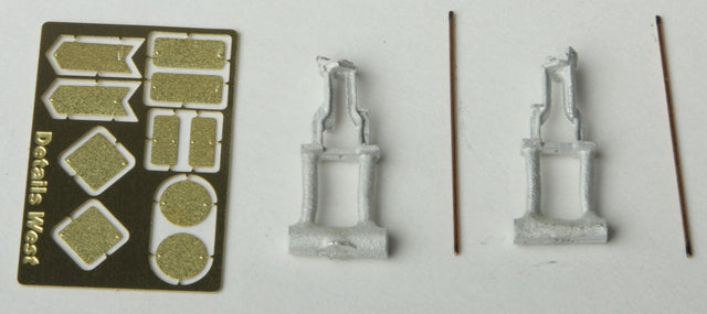 Switch Stand Style III w/Etched Targets -- 2 Sets