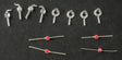 Extra Crossing Signal Lights with LEDs pkg(2) -- For 235-913 (Sold Seperately)