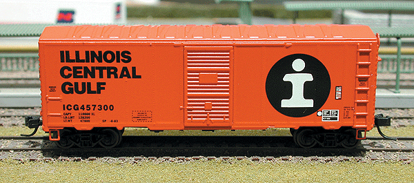 1944 AAR 40' Boxcar, No Roofwalk -- Illinois Central Gulf
