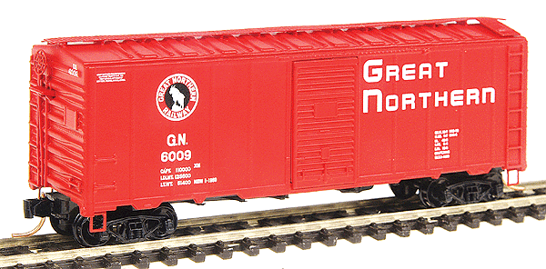 1944 AAR 40' Boxcar -- Great Northern (Vermillion)