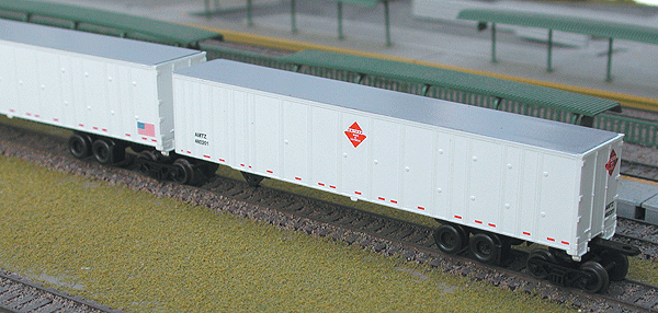 Roadrailer 5-Pack (Mail & Express/Flag) -- Amtrak