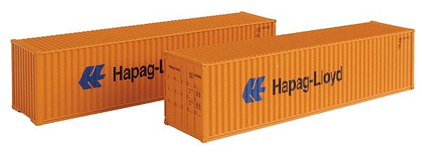 40' Hi-Cube Corrugated Container -- Hapag LLoyd