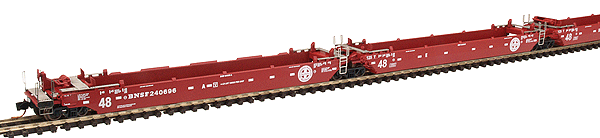 Maxi Stack III 5-Unit Intermodal Well Car -- BNSF #2